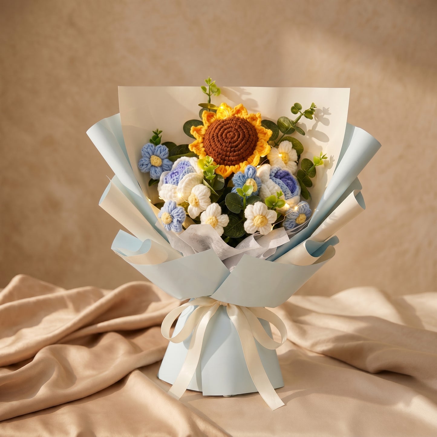 Forever Bloom Crochet Bouquet